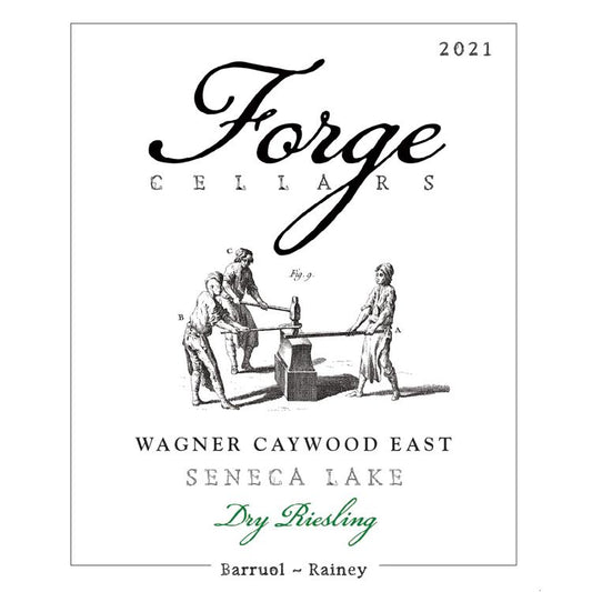 Forge Cellars Dry Riesling Wagner Caywood East '19