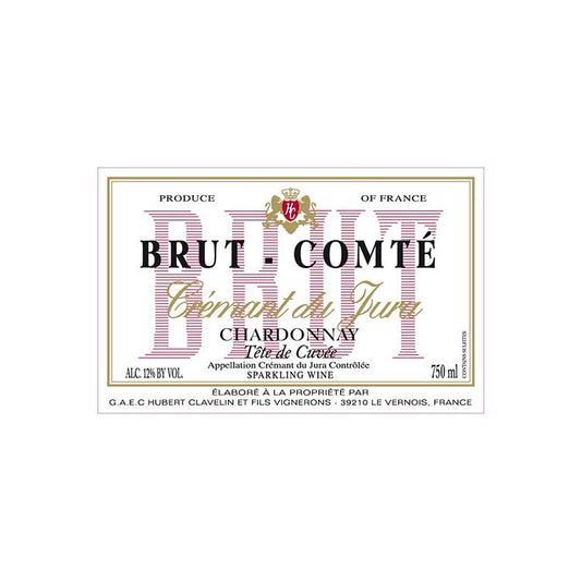 H. Clavelin Crémant du Jura Brut-Comté (NV)